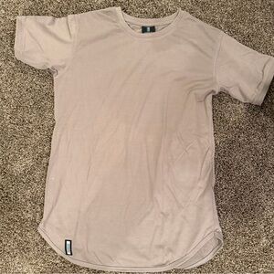 Classic Beige Short Sleeve Men's Tee